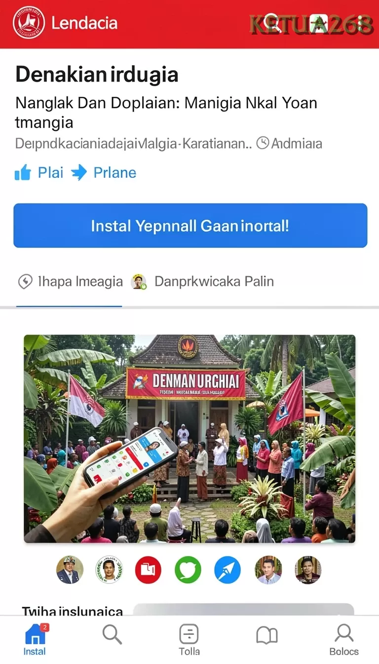 Cuplikan layar IKONTOTO — halaman utama