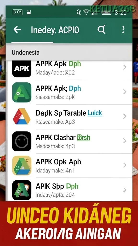 Cuplikan layar JJBET118 — menu navigasi